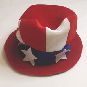 Novelty Hat Red White and Blue Patriotic Stars and Stripes America USA Headgear